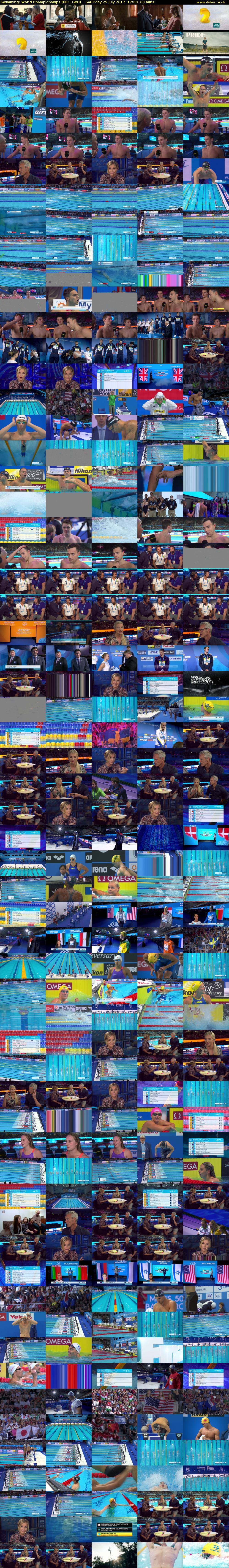 Swimming: World Championships (BBC TWO) Saturday 29 July 2017 17:00 - 18:00