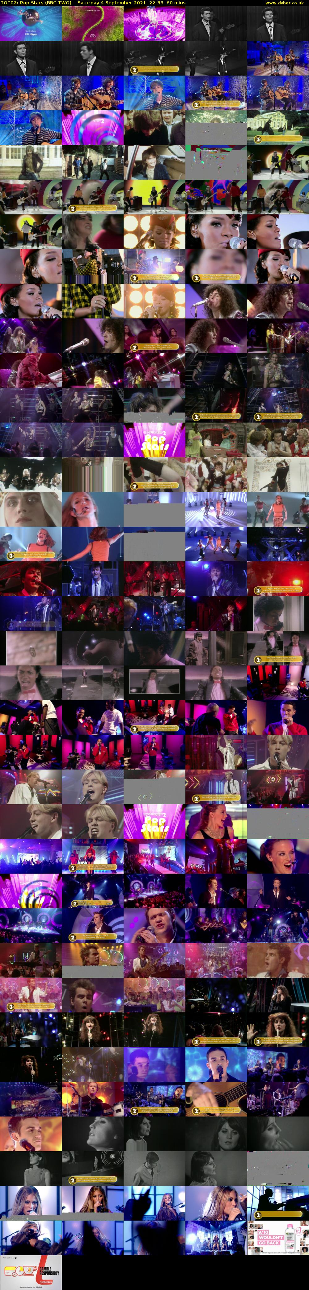 TOTP2: Pop Stars (BBC TWO) Saturday 4 September 2021 22:35 - 23:35