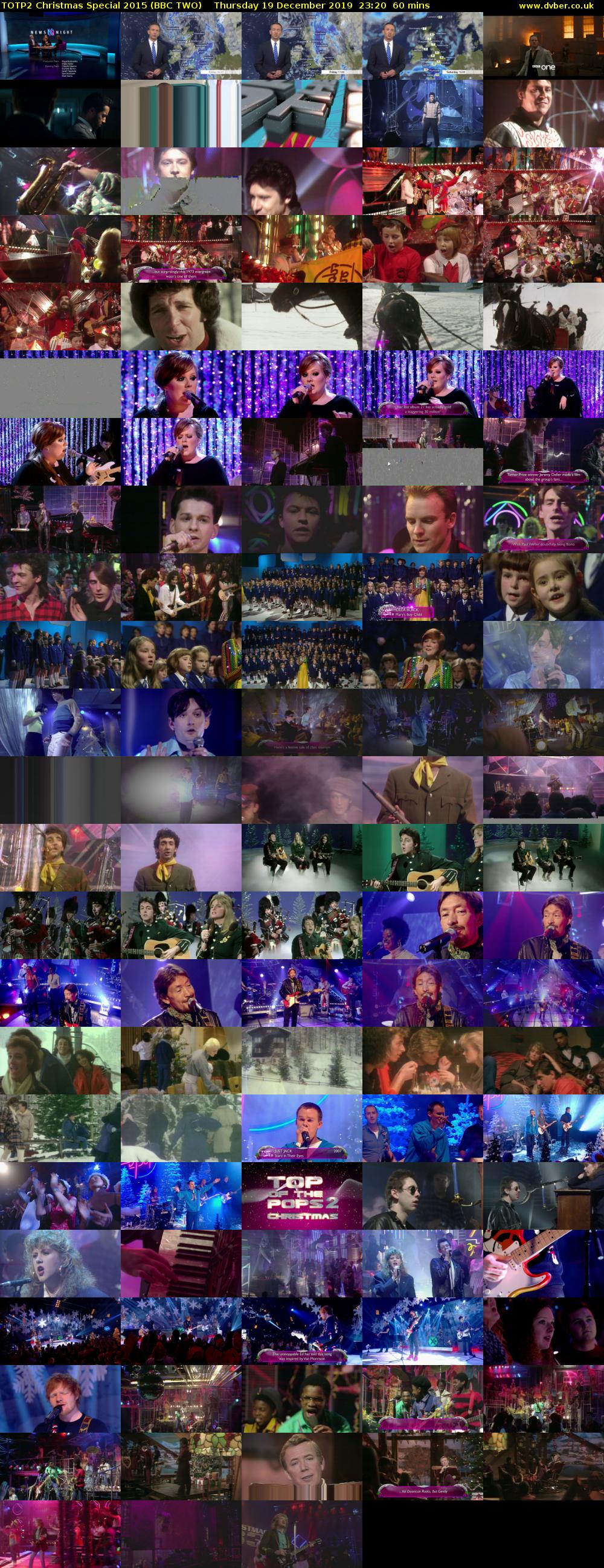TOTP2 Christmas Special 2015 (BBC TWO) Thursday 19 December 2019 23:20 - 00:20