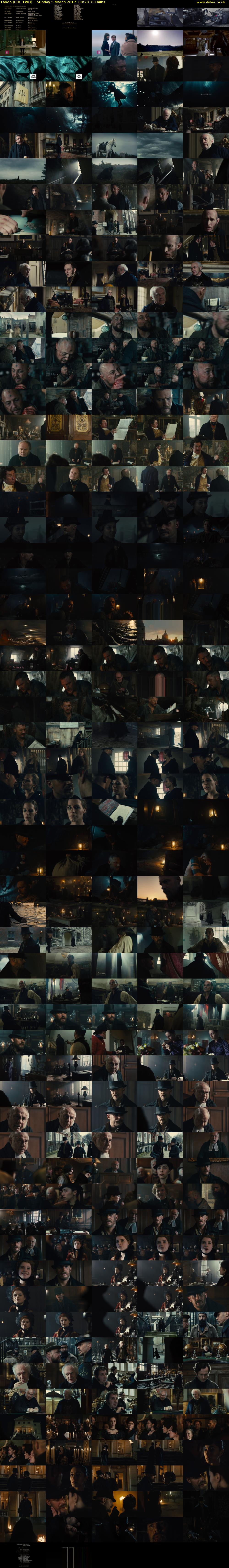 Taboo (BBC TWO) Sunday 5 March 2017 00:20 - 01:20