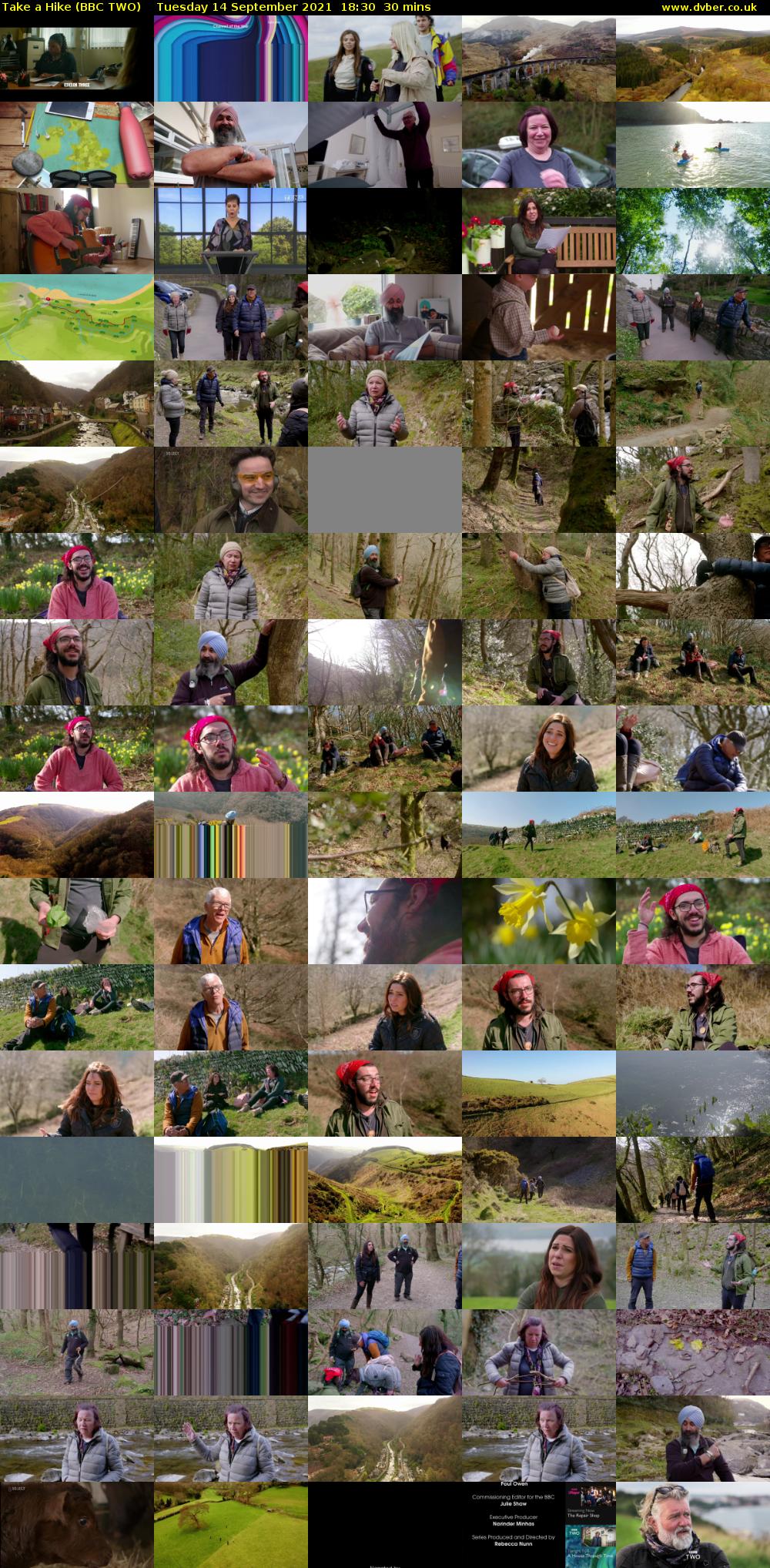 Take a Hike (BBC TWO) Tuesday 14 September 2021 18:30 - 19:00