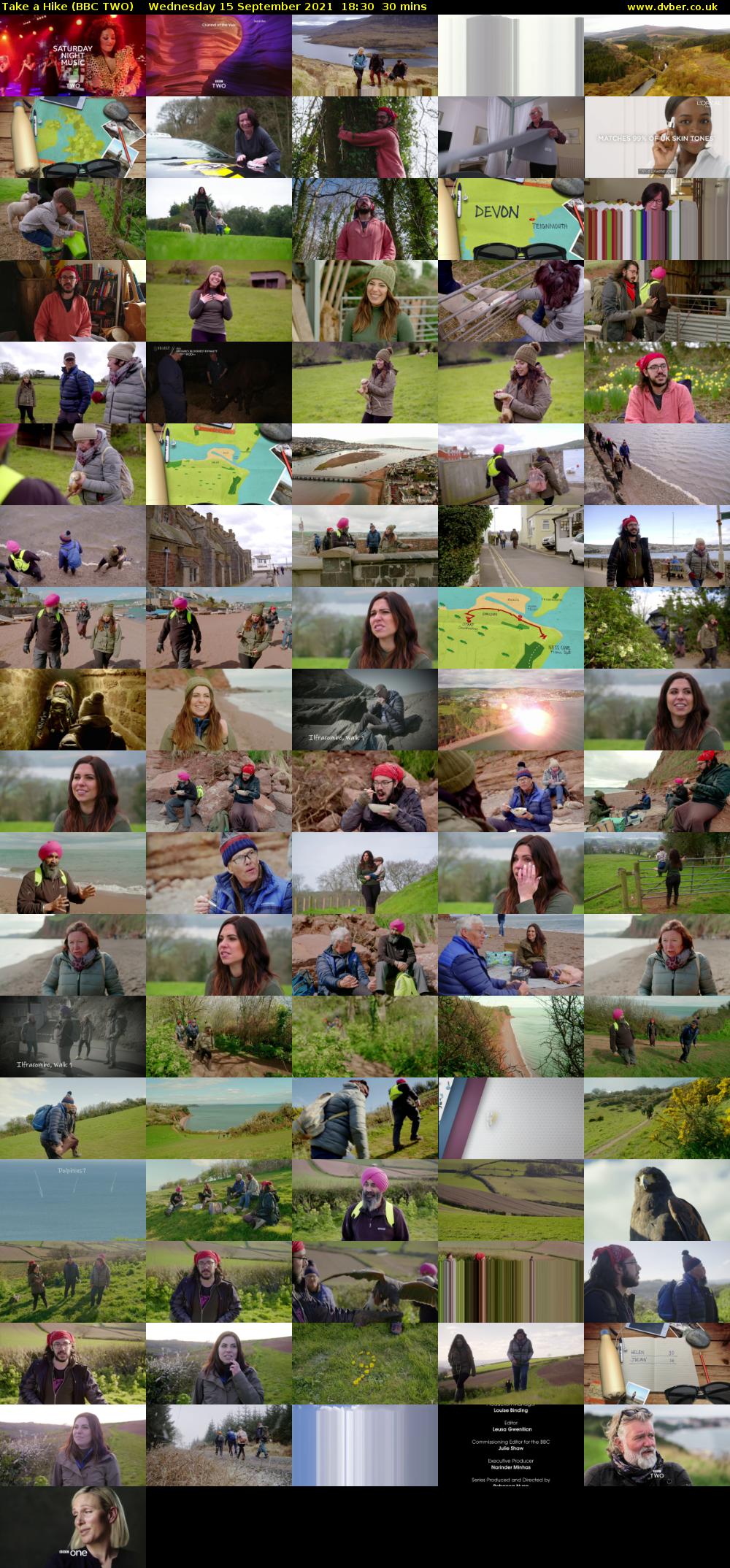 Take a Hike (BBC TWO) Wednesday 15 September 2021 18:30 - 19:00