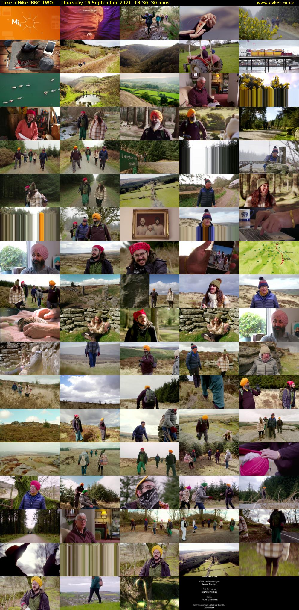 Take a Hike (BBC TWO) Thursday 16 September 2021 18:30 - 19:00