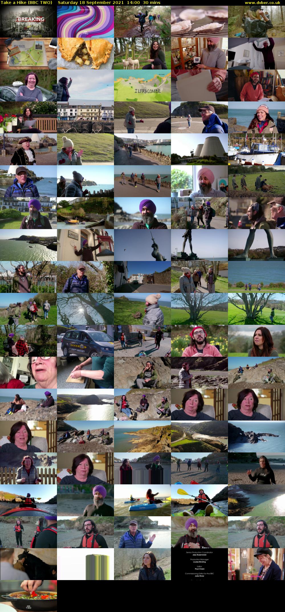 Take a Hike (BBC TWO) Saturday 18 September 2021 14:00 - 14:30