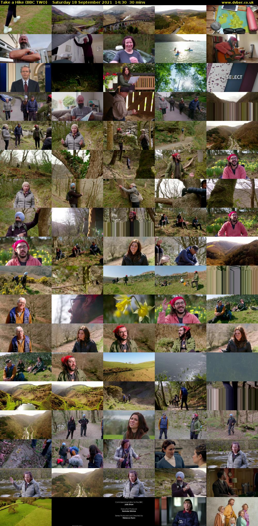 Take a Hike (BBC TWO) Saturday 18 September 2021 14:30 - 15:00