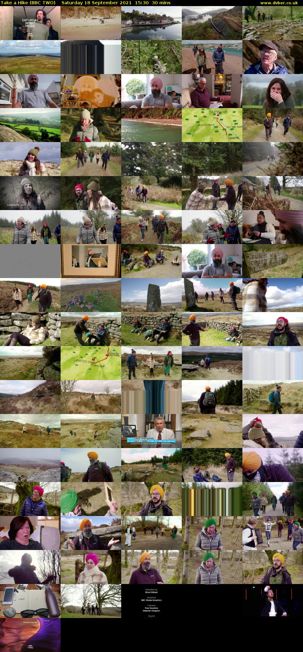 Take a Hike (BBC TWO) Saturday 18 September 2021 15:30 - 16:00