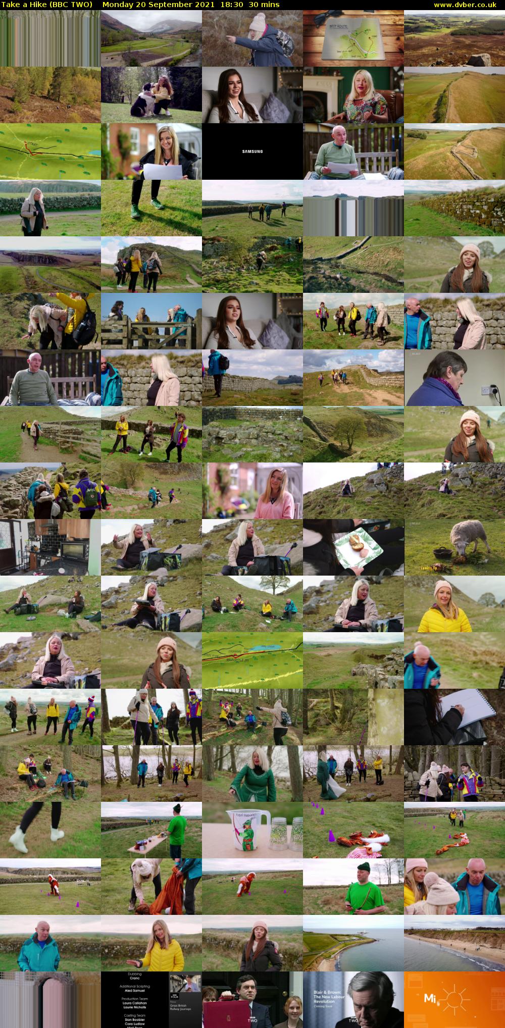 Take a Hike (BBC TWO) Monday 20 September 2021 18:30 - 19:00