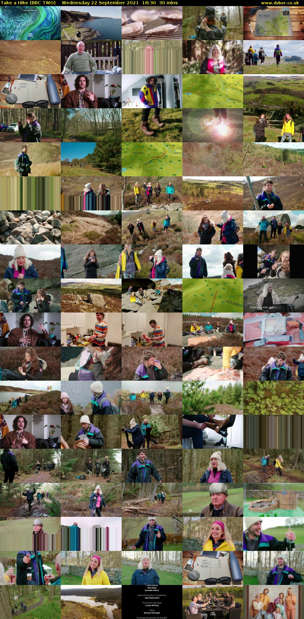 Take a Hike (BBC TWO) Wednesday 22 September 2021 18:30 - 19:00
