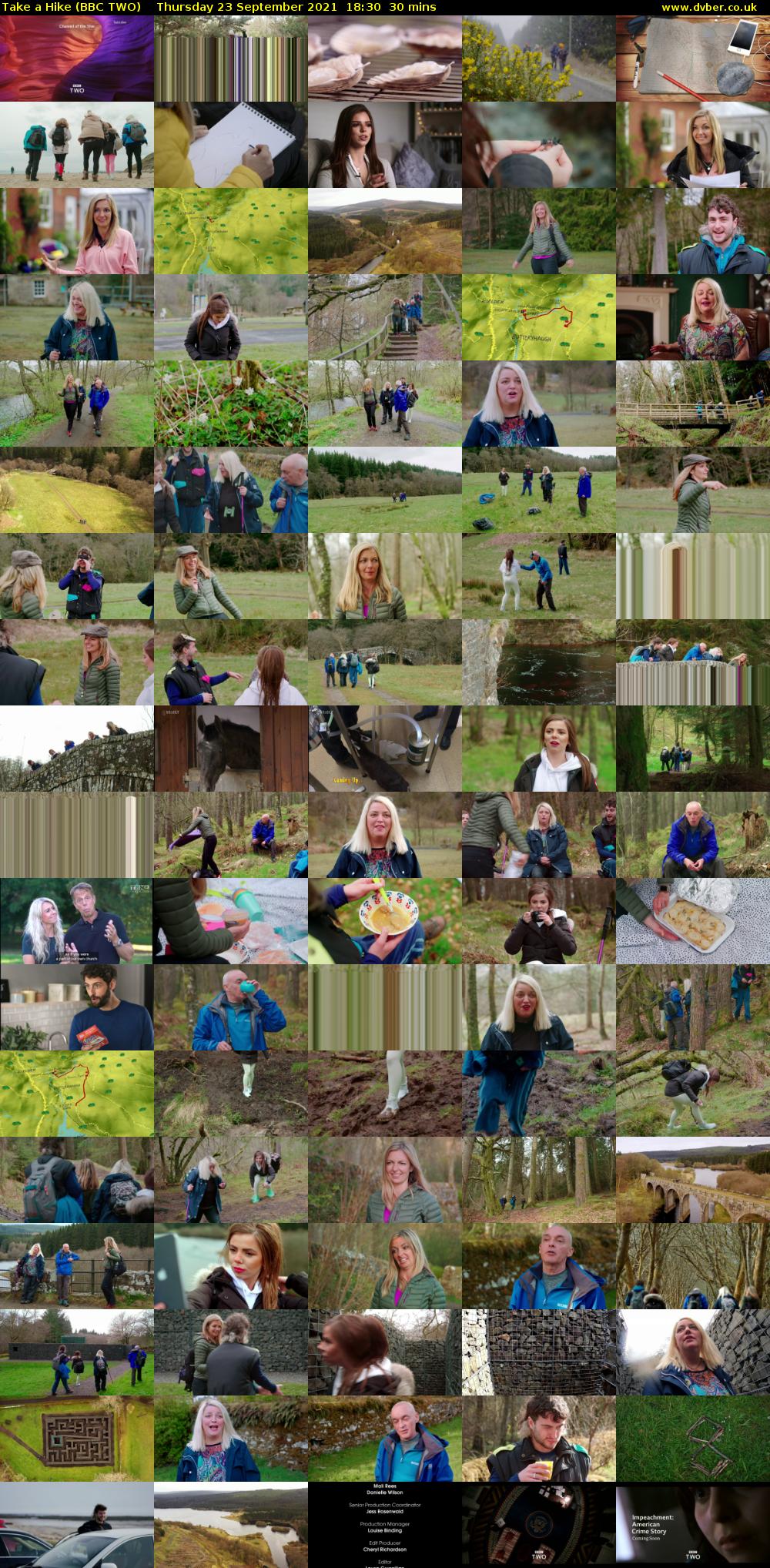 Take a Hike (BBC TWO) Thursday 23 September 2021 18:30 - 19:00
