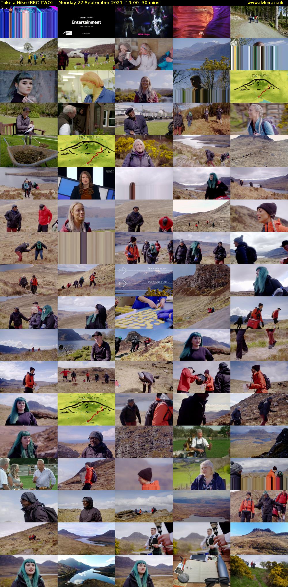 Take a Hike (BBC TWO) Monday 27 September 2021 19:00 - 19:30