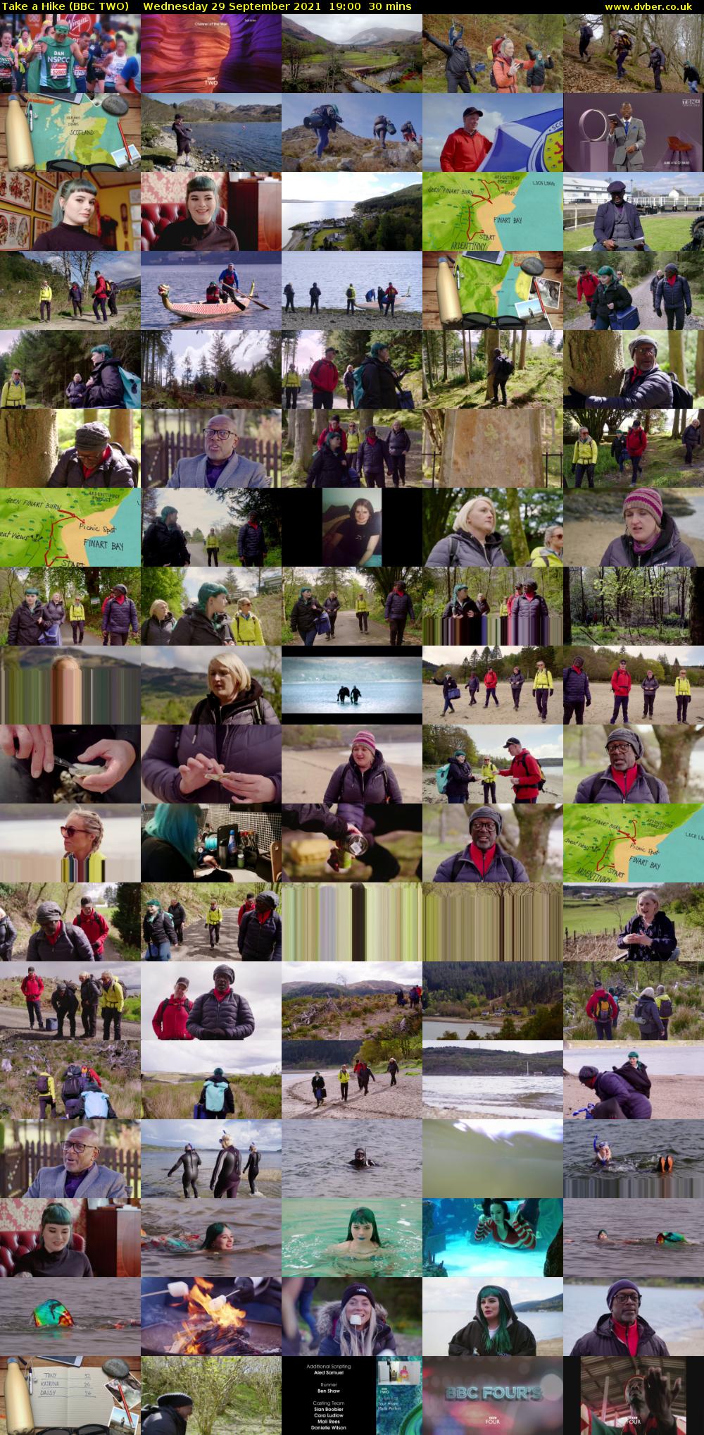 Take a Hike (BBC TWO) Wednesday 29 September 2021 19:00 - 19:30
