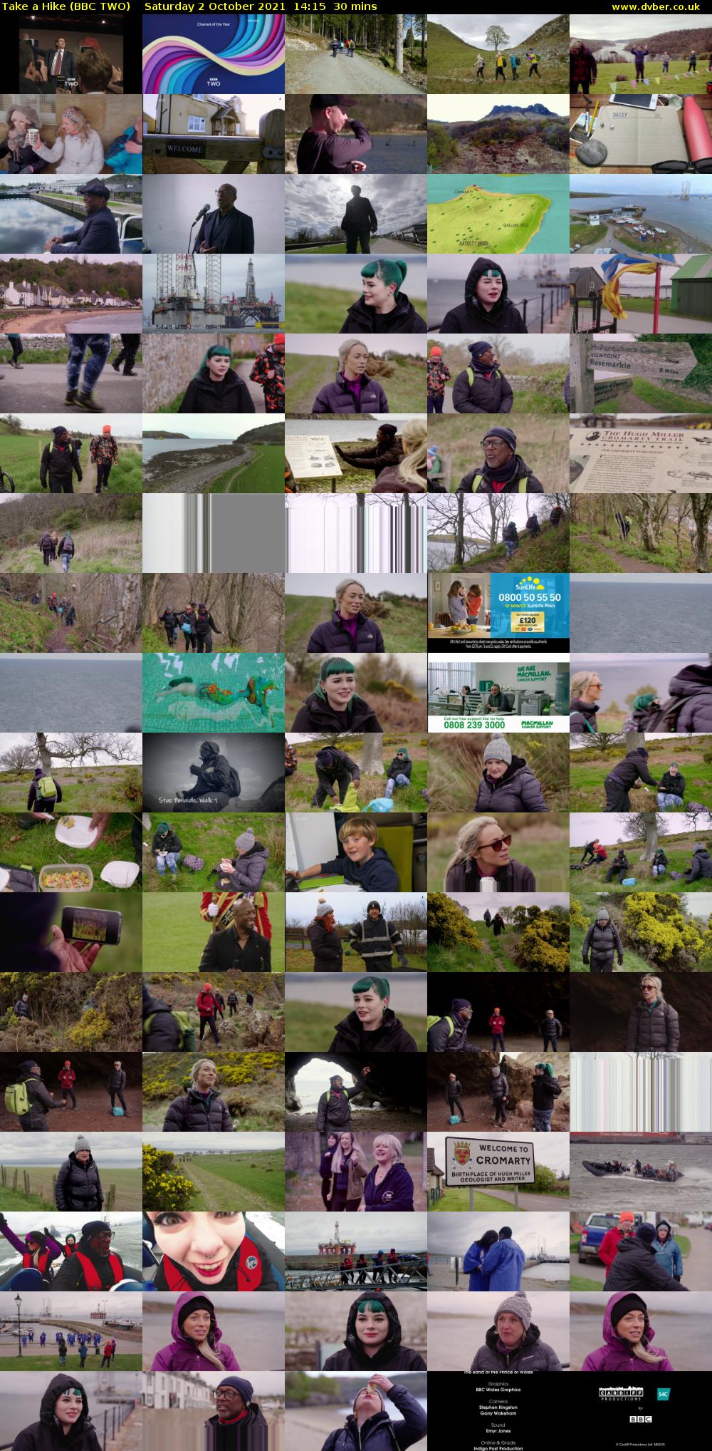 Take a Hike (BBC TWO) Saturday 2 October 2021 14:15 - 14:45