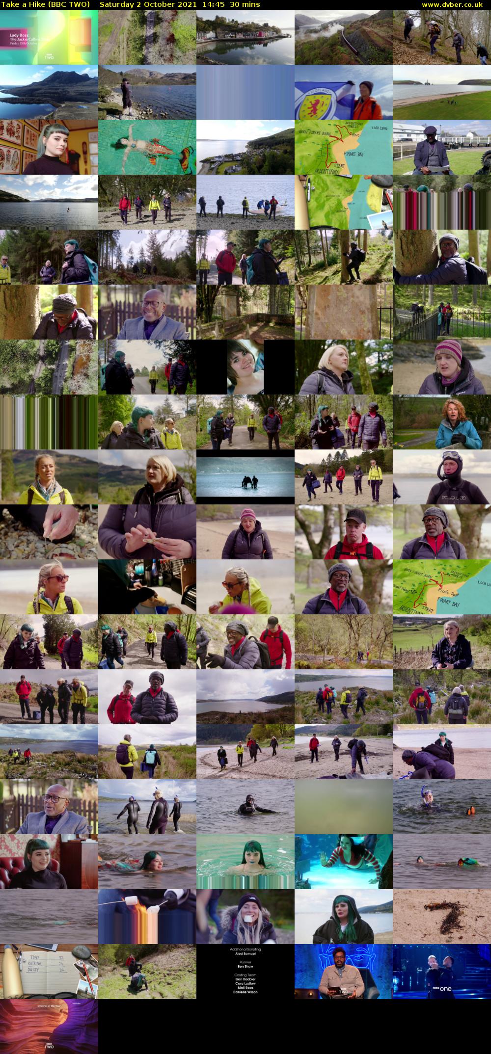 Take a Hike (BBC TWO) Saturday 2 October 2021 14:45 - 15:15
