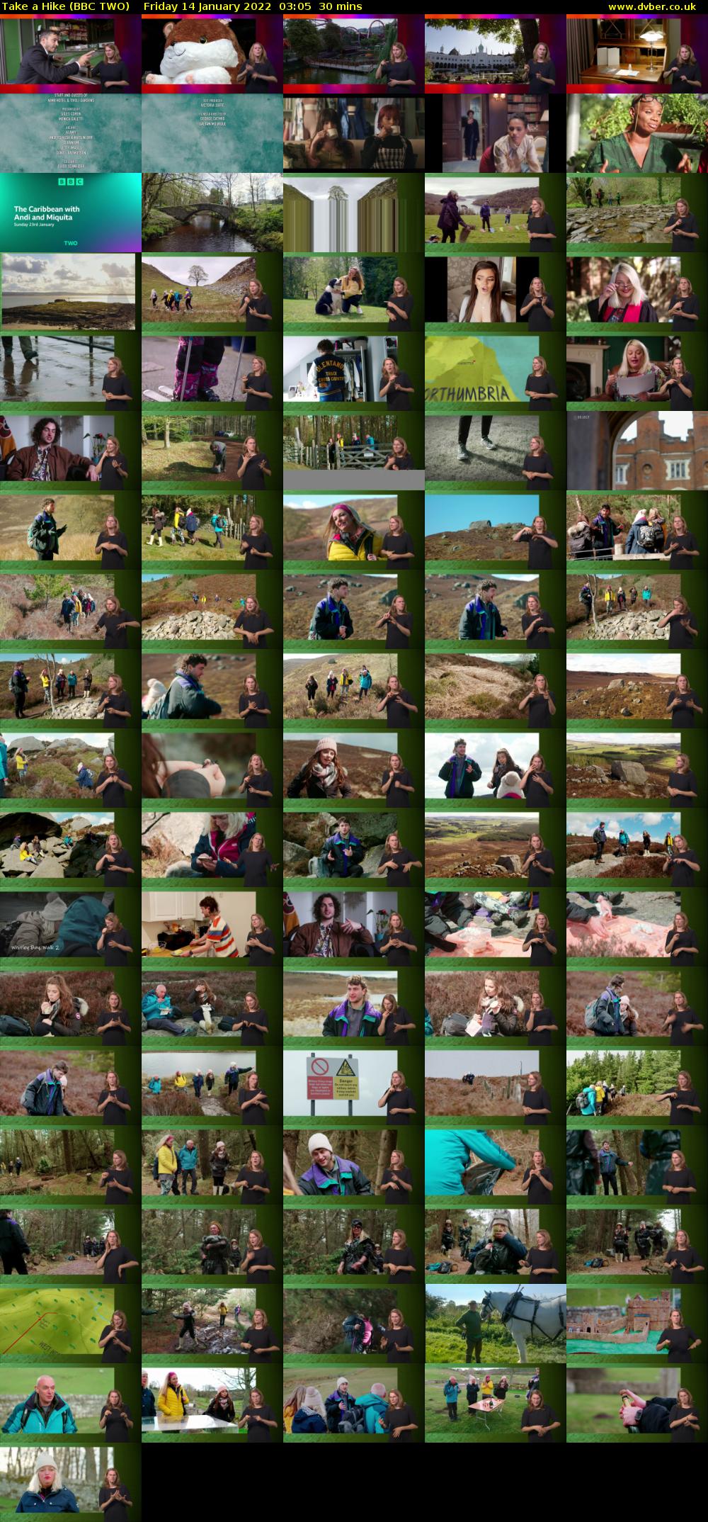 Take a Hike (BBC TWO) Friday 14 January 2022 03:05 - 03:35