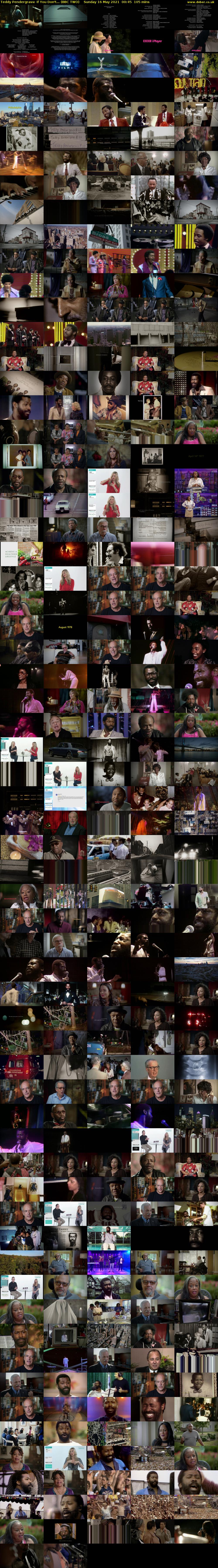 Teddy Pendergrass: If You Don't... (BBC TWO) Sunday 16 May 2021 00:45 - 02:30