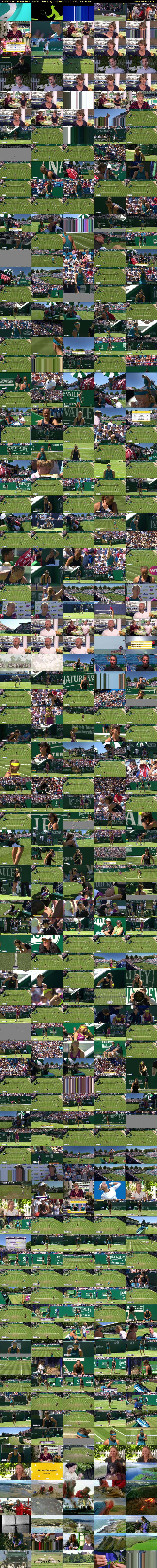 Tennis: Eastbourne (BBC TWO) Tuesday 26 June 2018 13:00 - 17:15