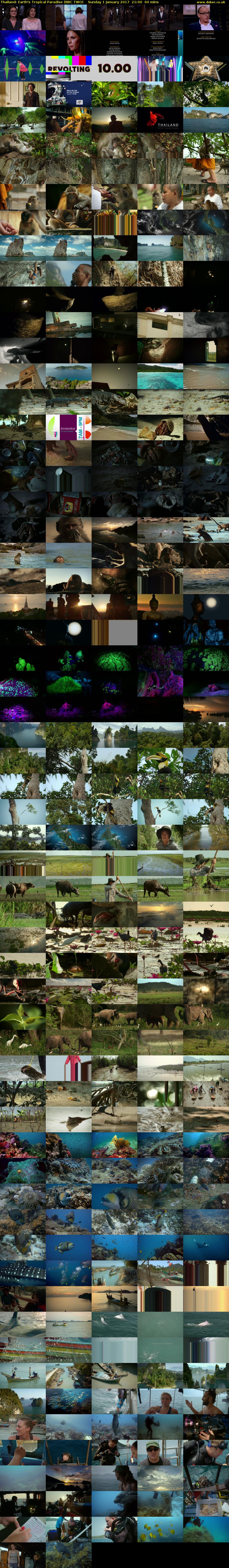 Thailand: Earth's Tropical Paradise (BBC TWO) Sunday 1 January 2017 21:00 - 22:00