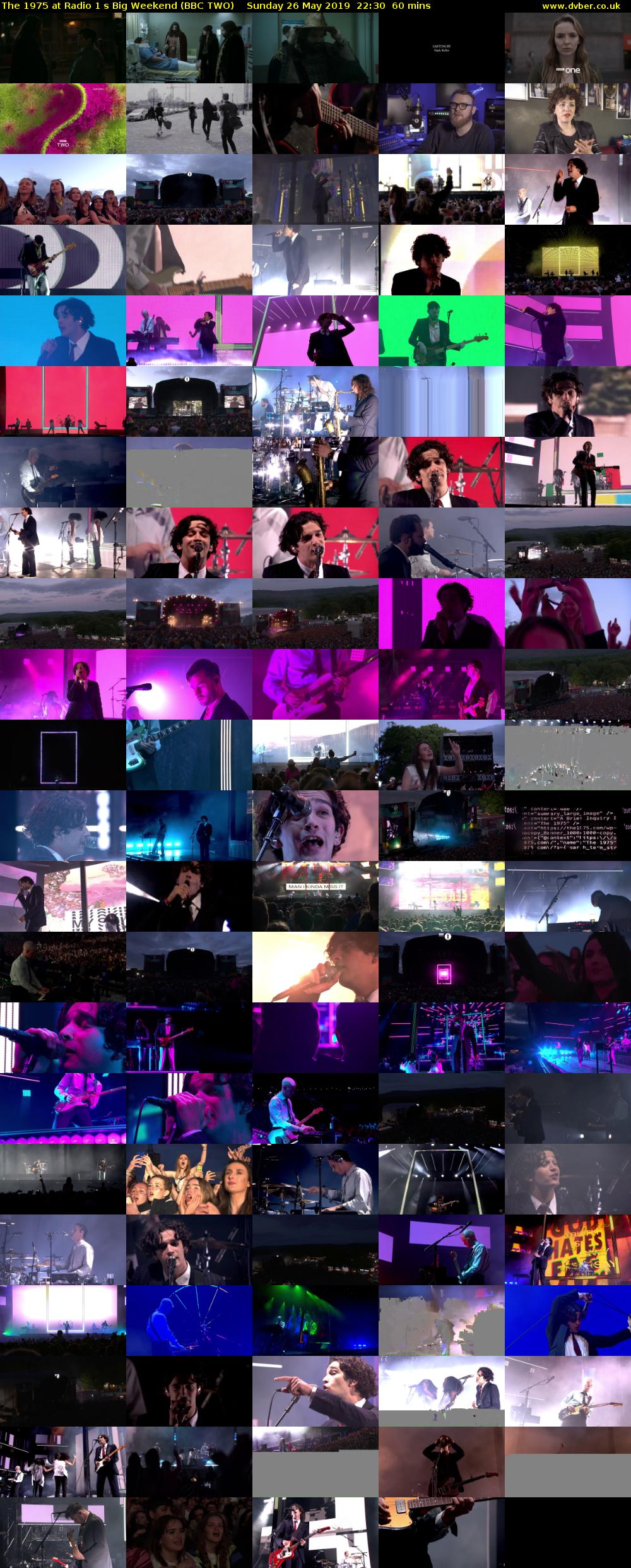 The 1975 at Radio 1s Big Weekend (BBC TWO) Sunday 26 May 2019 22:30 - 23:30