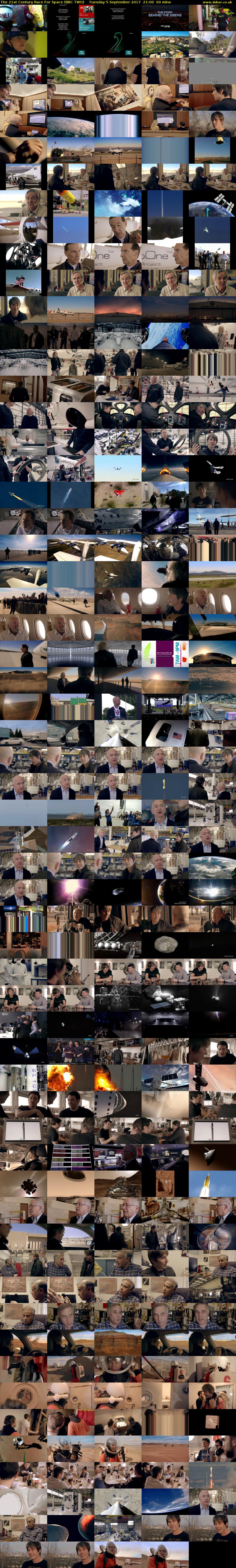 The 21st Century Race For Space (BBC TWO) Tuesday 5 September 2017 21:00 - 22:00