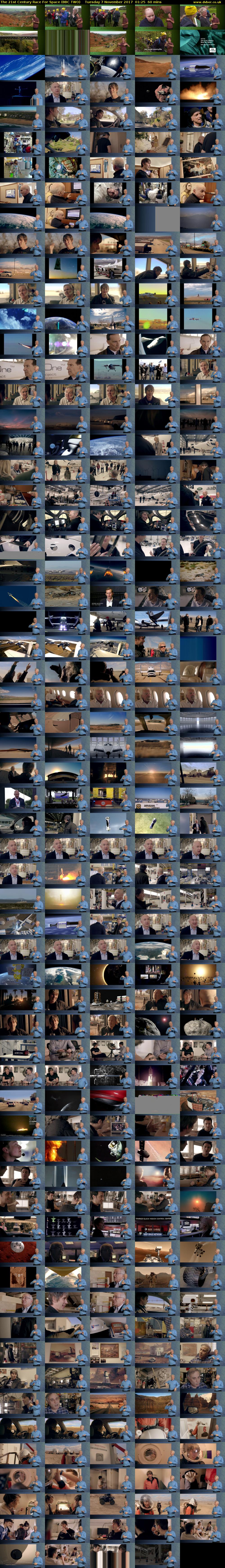 The 21st Century Race For Space (BBC TWO) Tuesday 7 November 2017 01:25 - 02:25