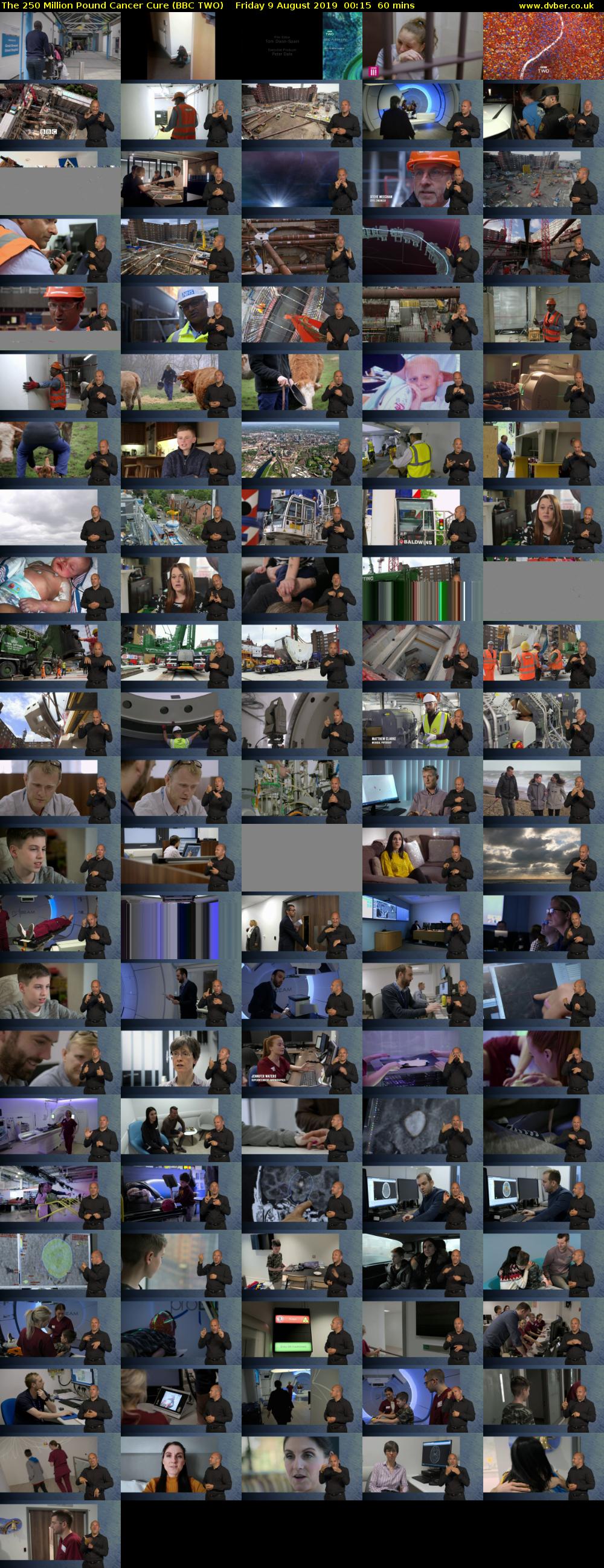 The 250 Million Pound Cancer Cure (BBC TWO) Friday 9 August 2019 00:15 - 01:15