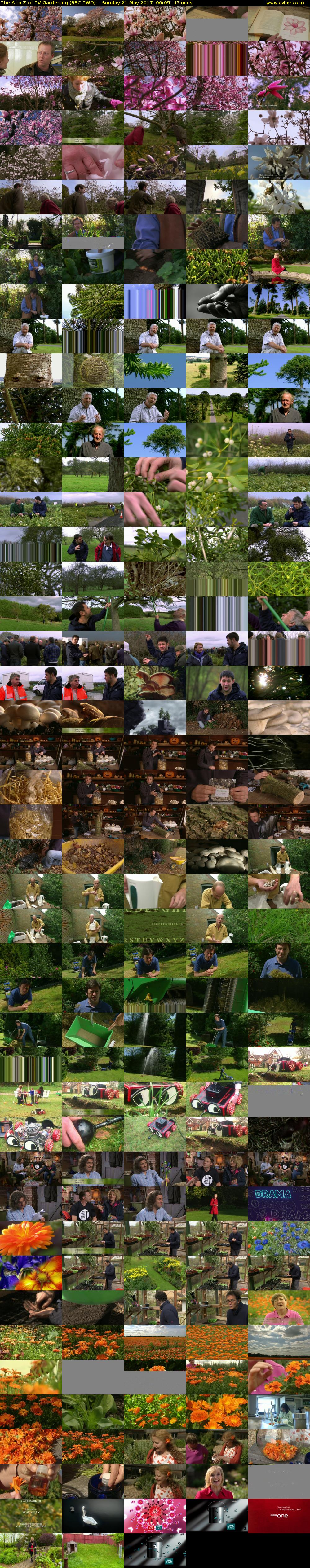 The A to Z of TV Gardening (BBC TWO) Sunday 21 May 2017 06:05 - 06:50