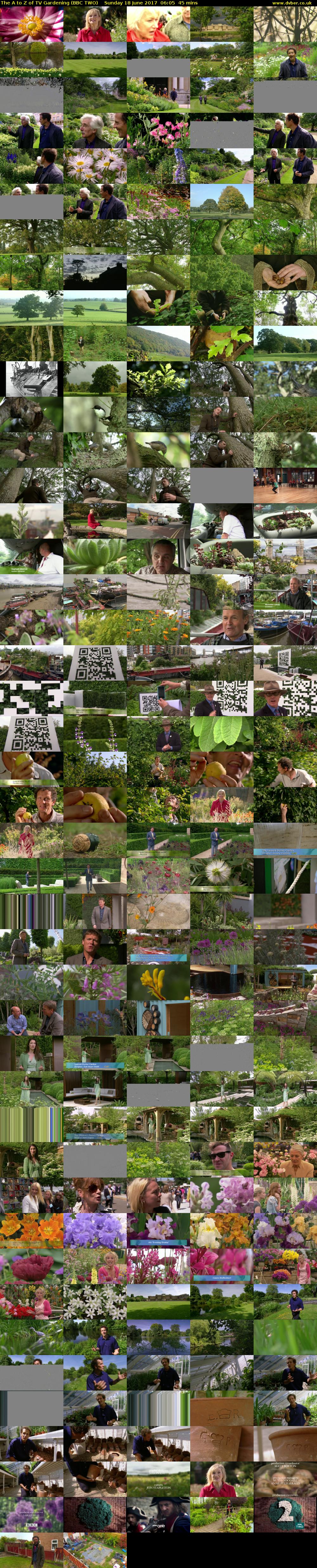 The A to Z of TV Gardening (BBC TWO) Sunday 18 June 2017 06:05 - 06:50