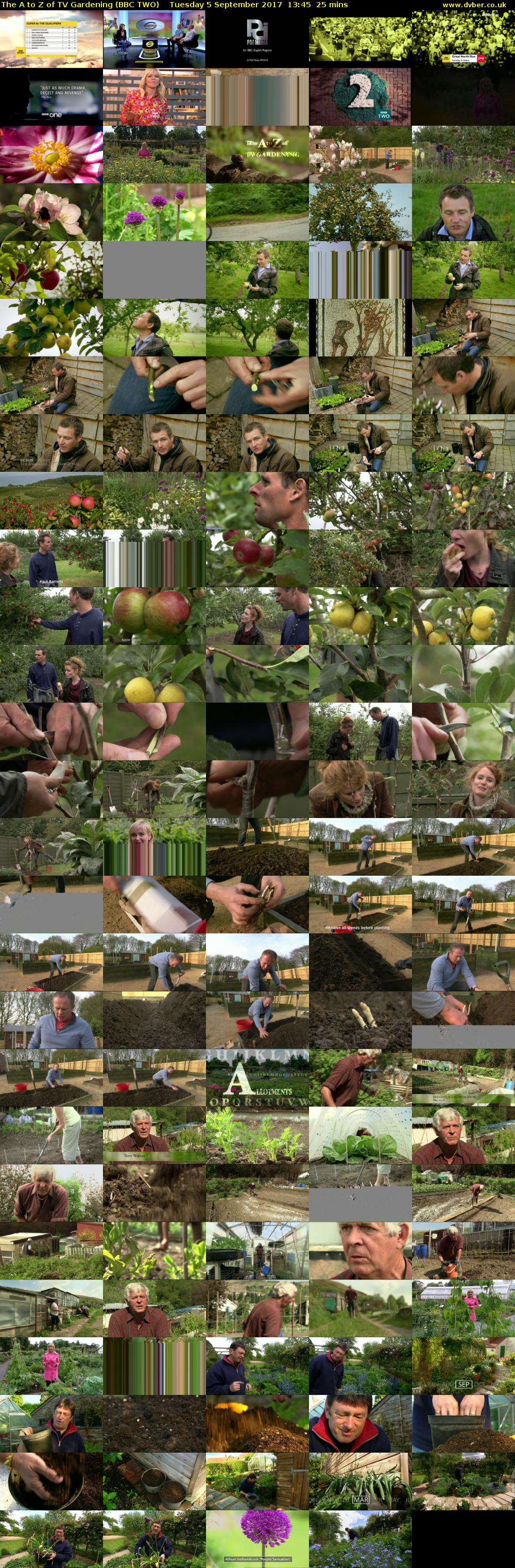 The A to Z of TV Gardening (BBC TWO) Tuesday 5 September 2017 13:45 - 14:10