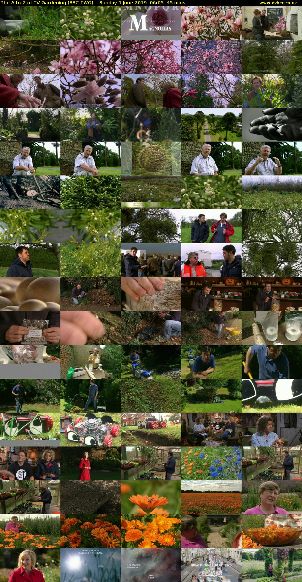 The A to Z of TV Gardening (BBC TWO) Sunday 9 June 2019 06:05 - 06:50
