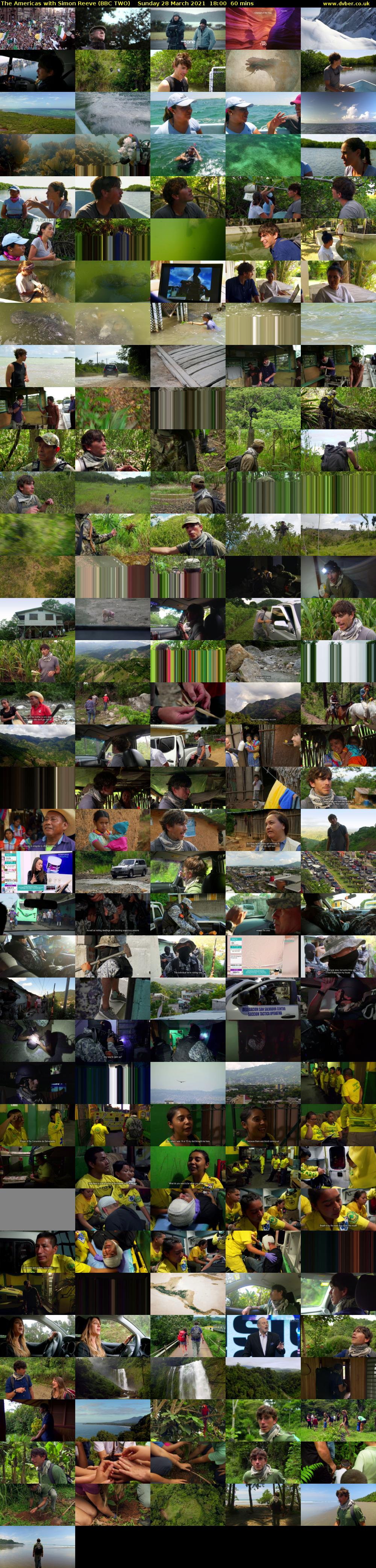The Americas with Simon Reeve (BBC TWO) Sunday 28 March 2021 18:00 - 19:00