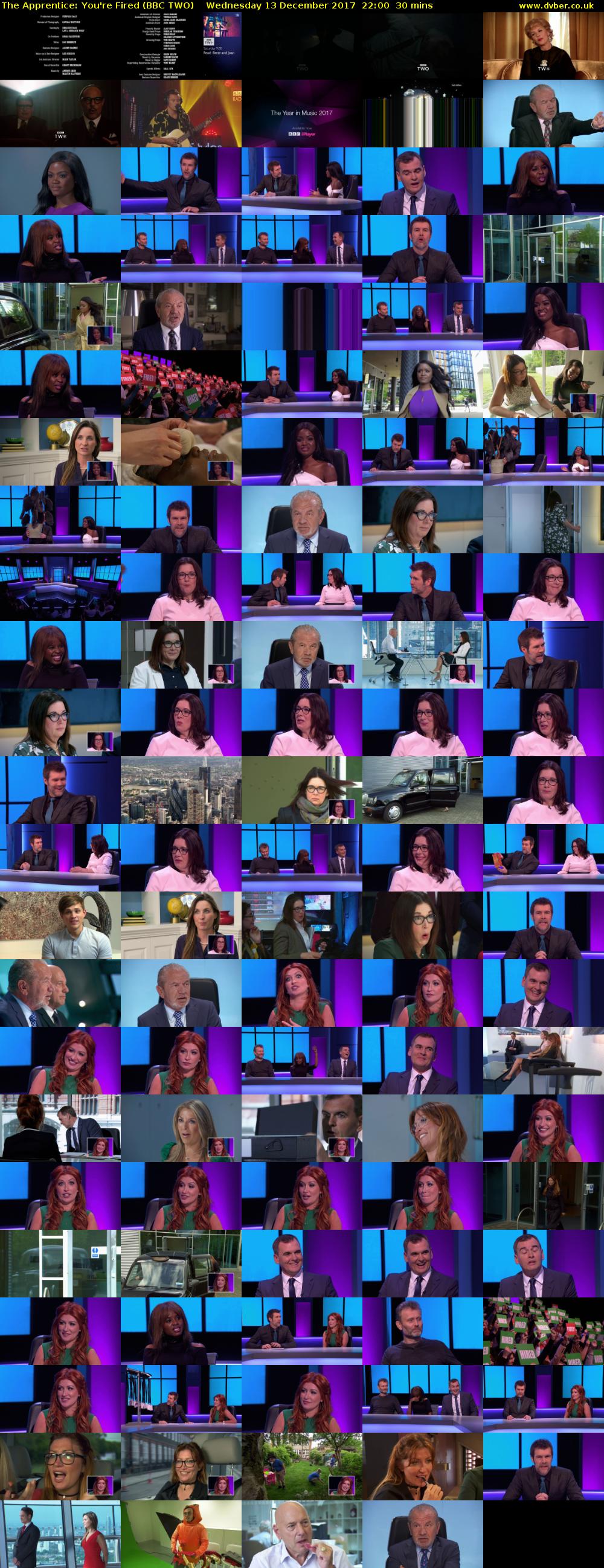 The Apprentice: You're Fired (BBC TWO) Wednesday 13 December 2017 22:00 - 22:30