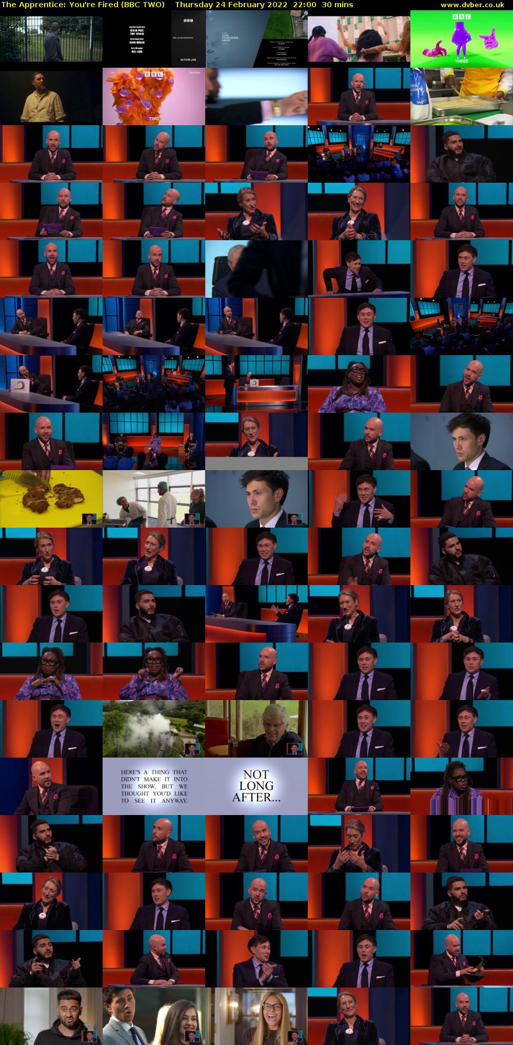 The Apprentice: You're Fired (BBC TWO) Thursday 24 February 2022 22:00 - 22:30