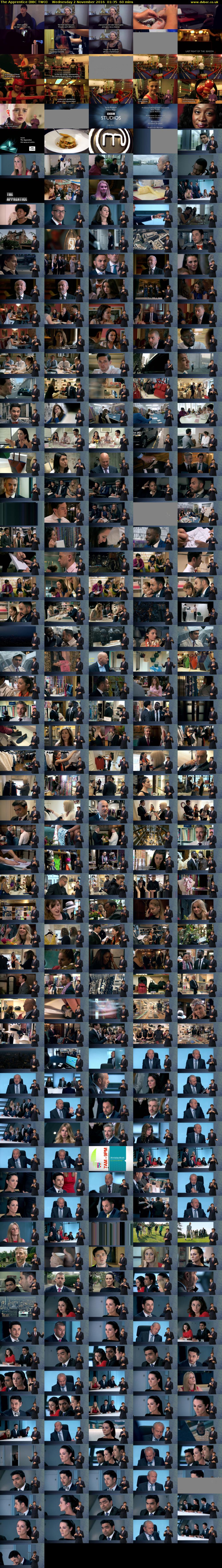 The Apprentice (BBC TWO) Wednesday 2 November 2016 01:35 - 02:35