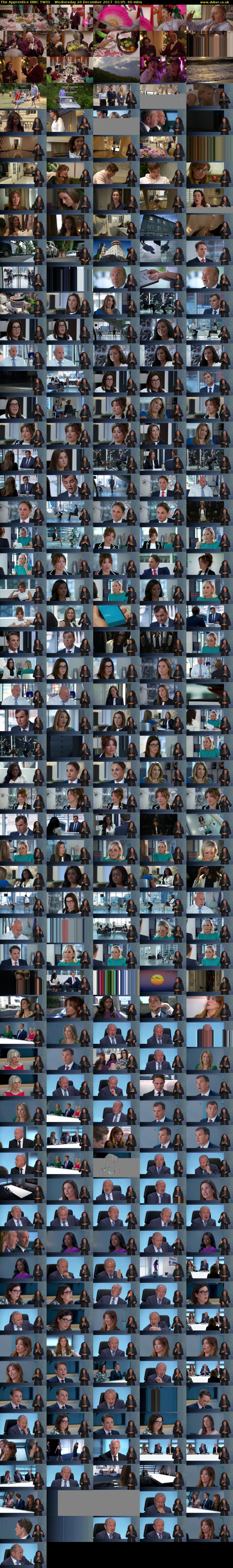 The Apprentice (BBC TWO) Wednesday 20 December 2017 01:05 - 02:05