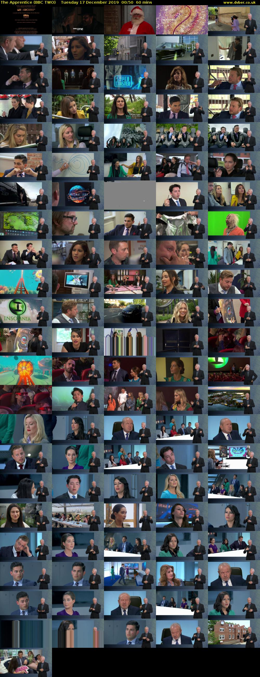 The Apprentice (BBC TWO) Tuesday 17 December 2019 00:50 - 01:50