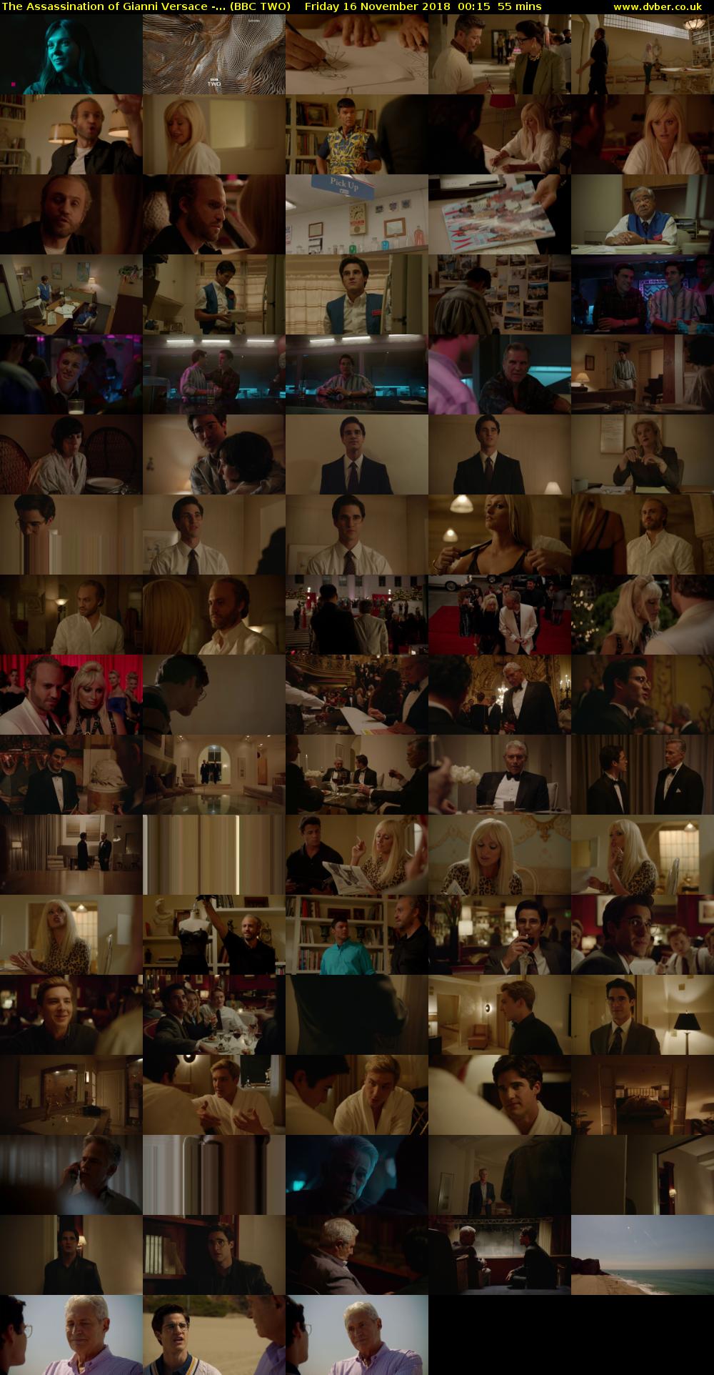 The Assassination of Gianni Versace -... (BBC TWO) Friday 16 November 2018 00:15 - 01:10