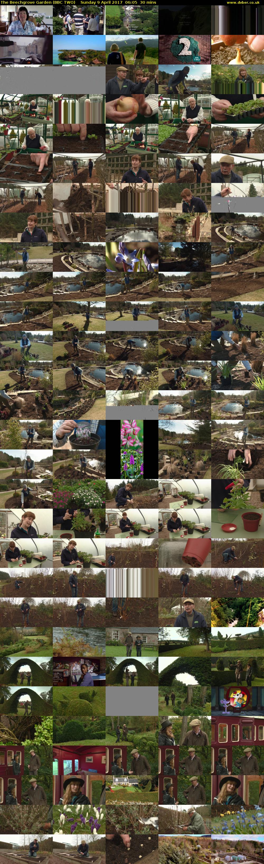 The Beechgrove Garden (BBC TWO) Sunday 9 April 2017 06:05 - 06:35