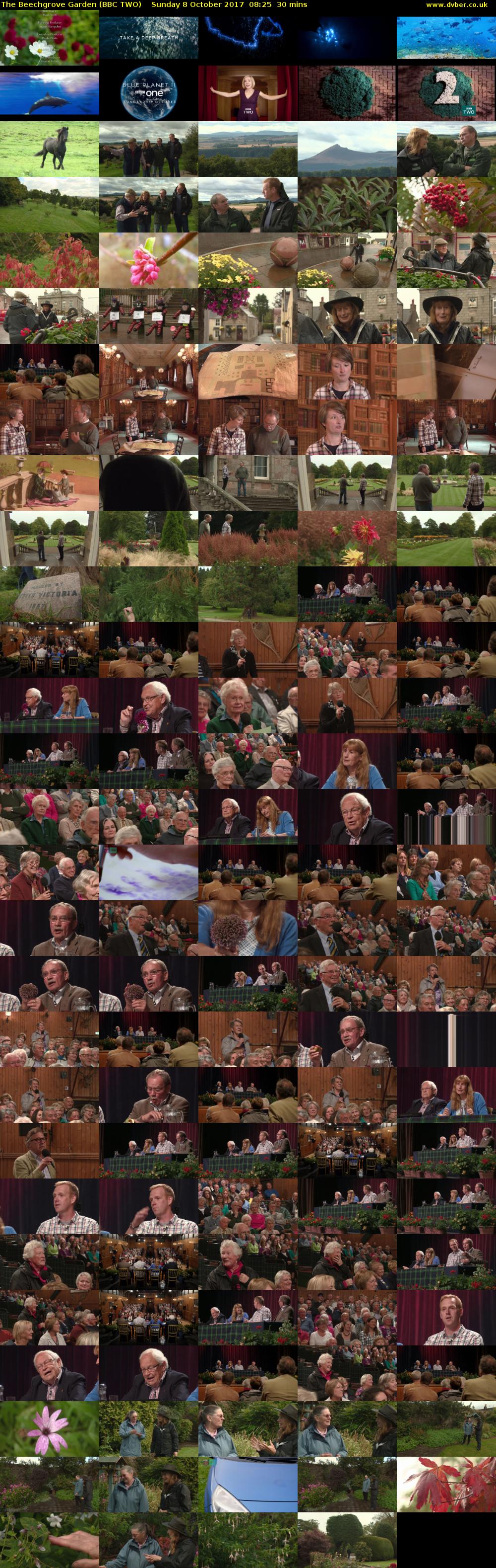 The Beechgrove Garden (BBC TWO) Sunday 8 October 2017 08:25 - 08:55