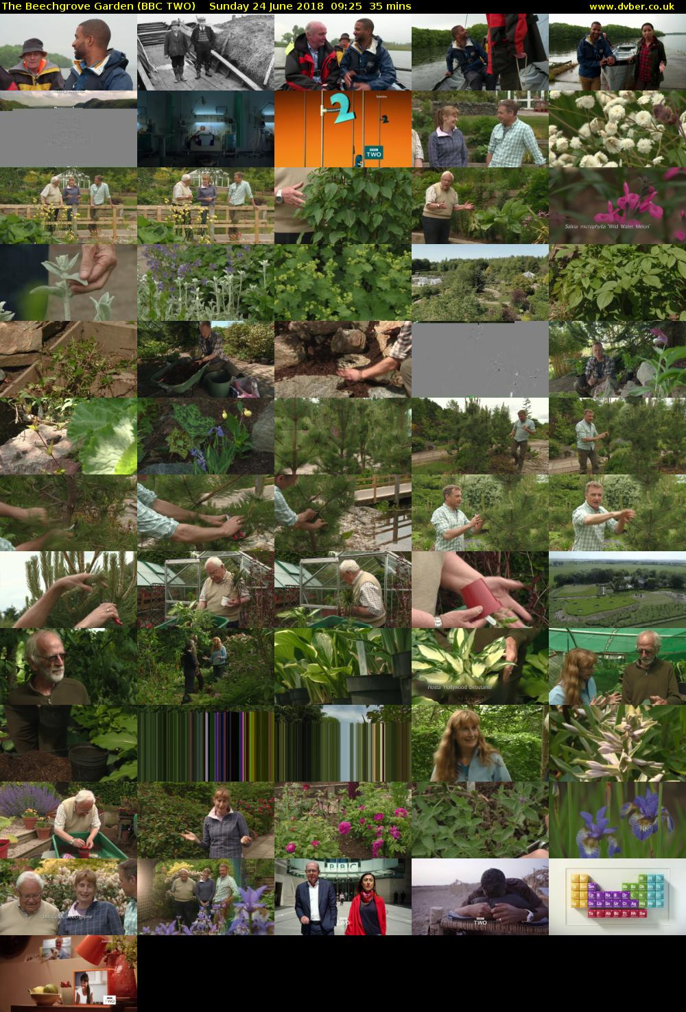 The Beechgrove Garden (BBC TWO) Sunday 24 June 2018 09:25 - 10:00