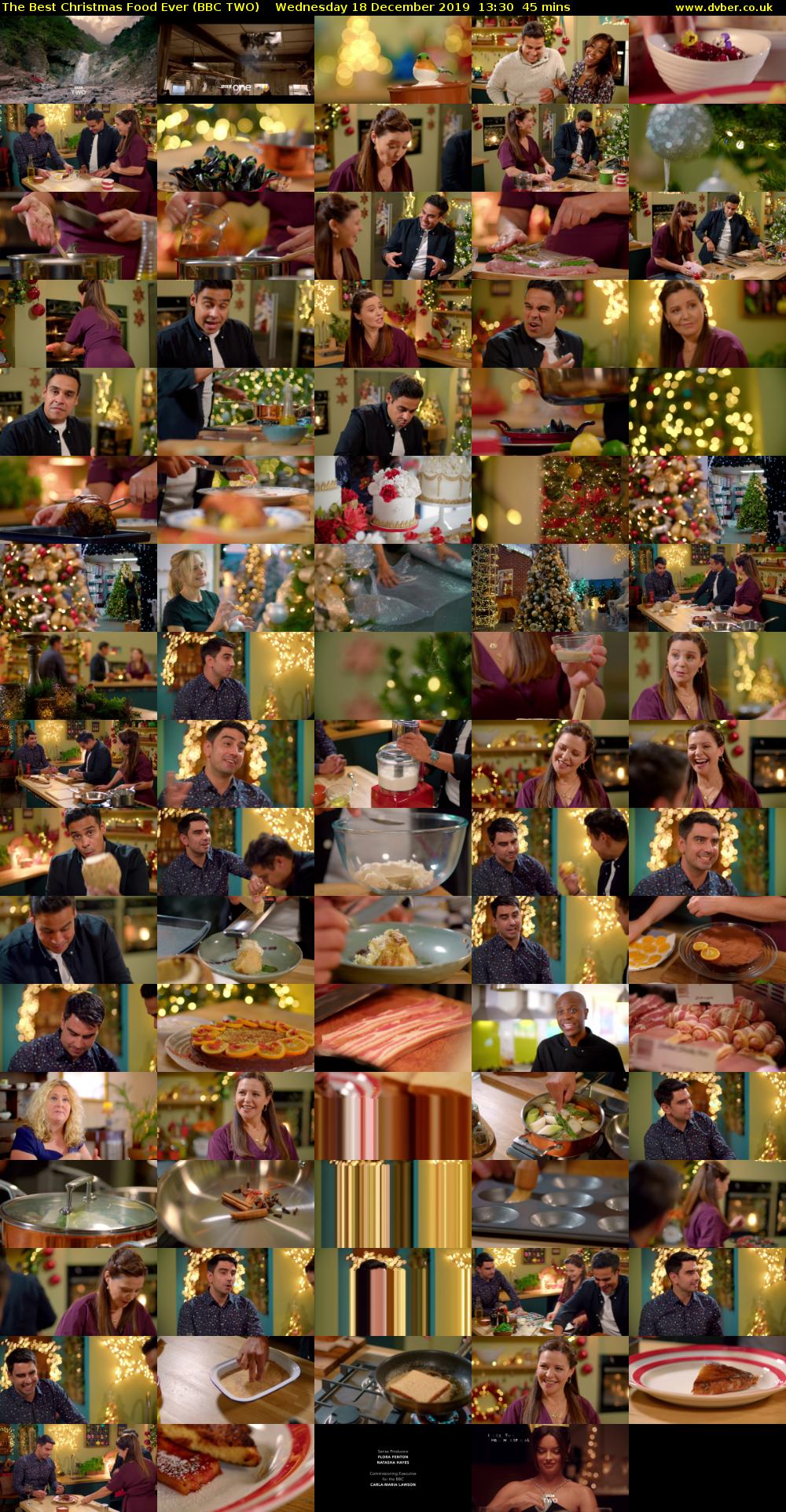 The Best Christmas Food Ever (BBC TWO) Wednesday 18 December 2019 13:30 - 14:15