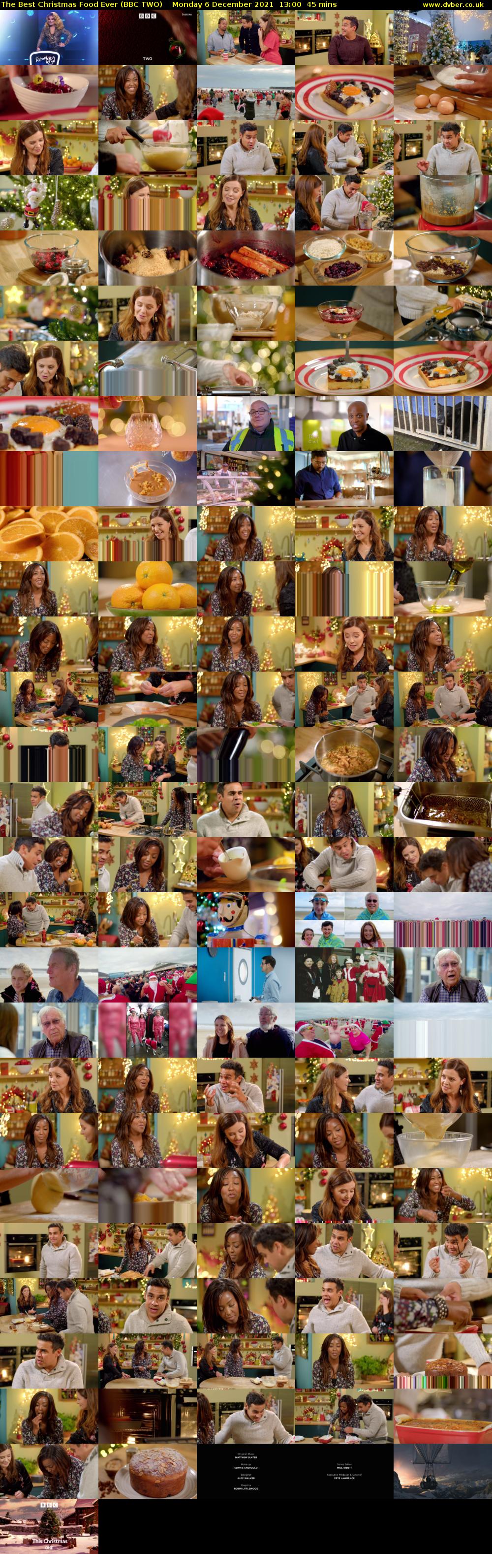 The Best Christmas Food Ever (BBC TWO) Monday 6 December 2021 13:00 - 13:45