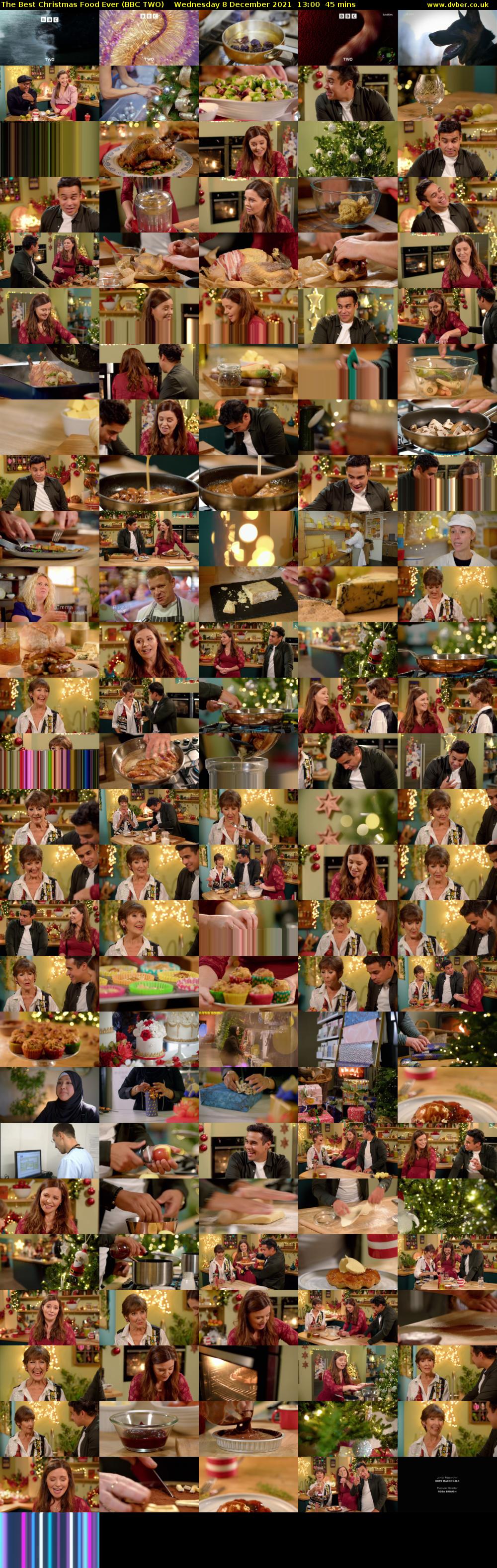 The Best Christmas Food Ever (BBC TWO) Wednesday 8 December 2021 13:00 - 13:45