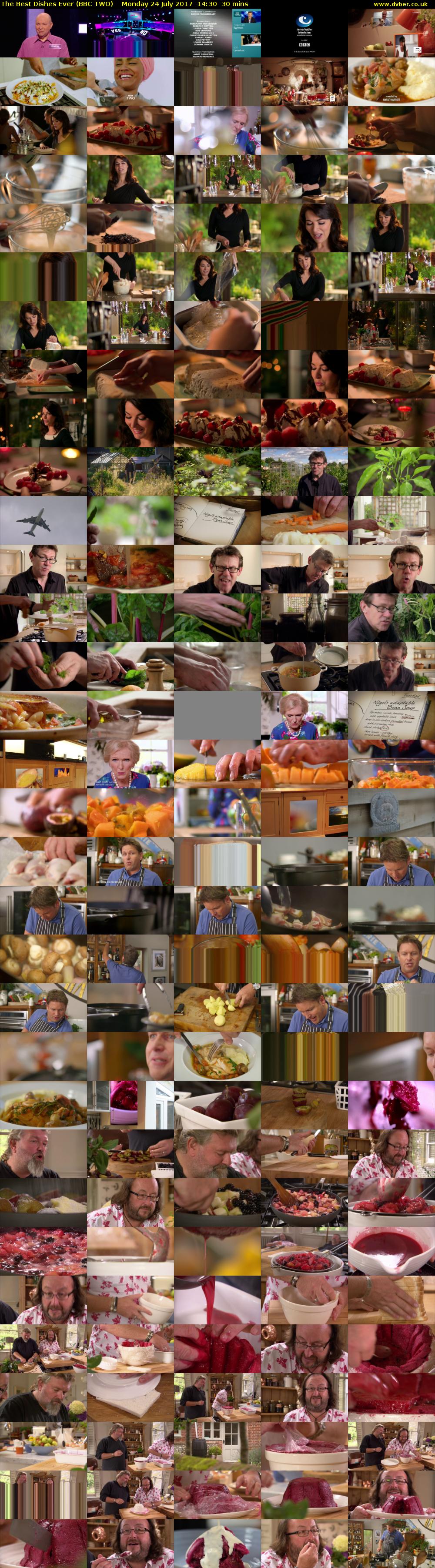 The Best Dishes Ever (BBC TWO) Monday 24 July 2017 14:30 - 15:00