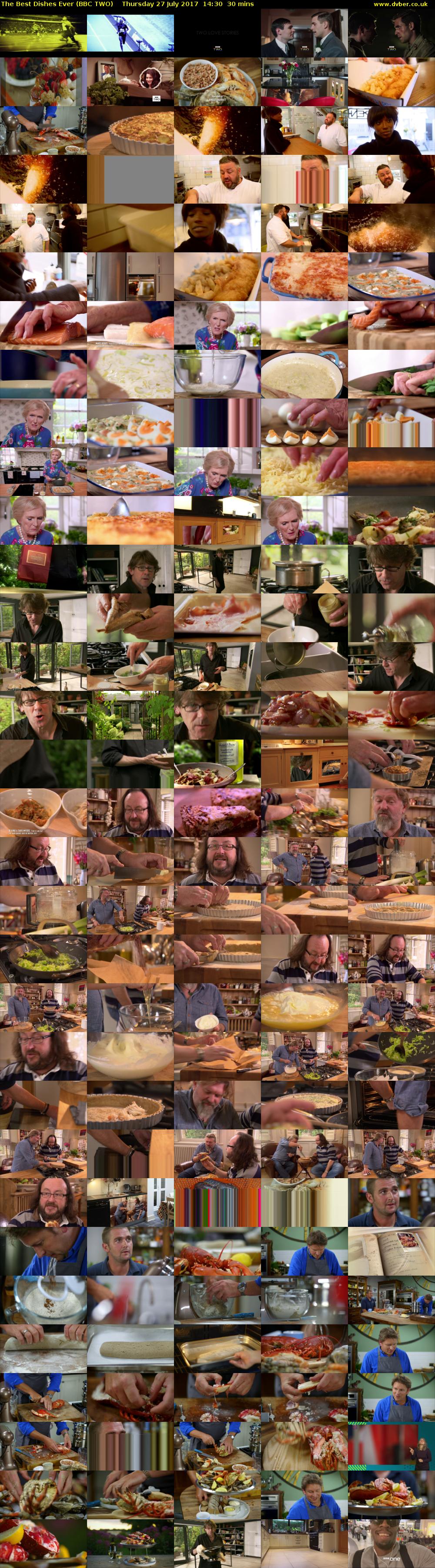 The Best Dishes Ever (BBC TWO) Thursday 27 July 2017 14:30 - 15:00