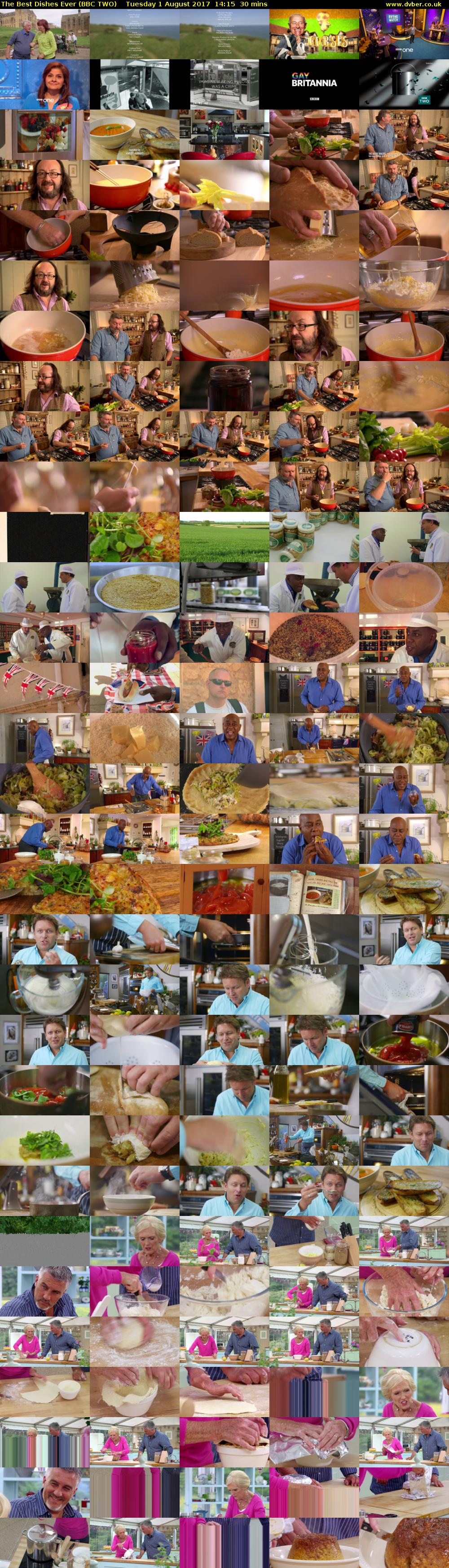 The Best Dishes Ever (BBC TWO) Tuesday 1 August 2017 14:15 - 14:45