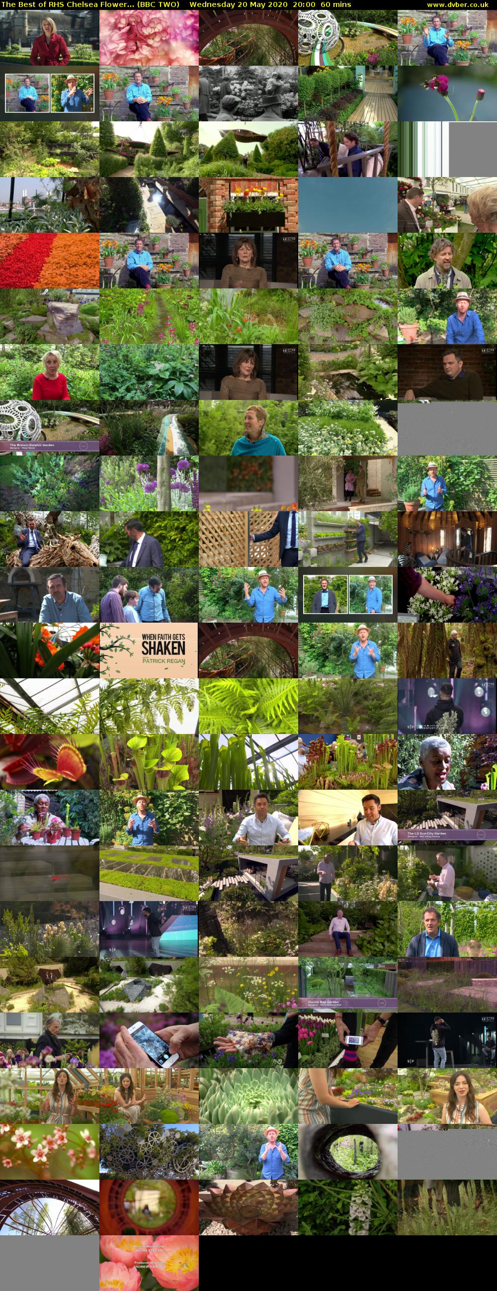 The Best of RHS Chelsea Flower... (BBC TWO) Wednesday 20 May 2020 20:00 - 21:00