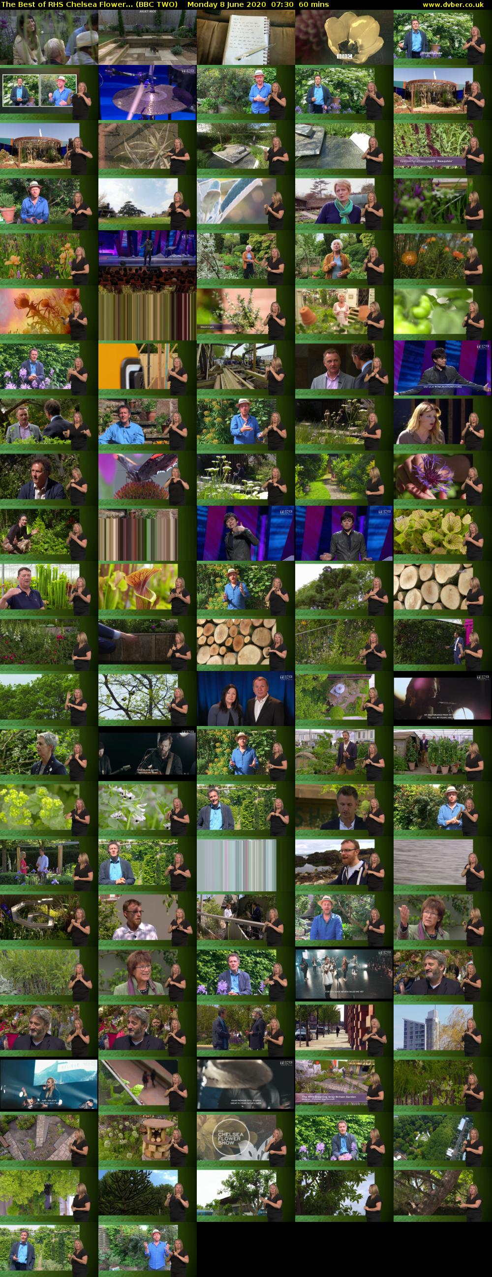 The Best of RHS Chelsea Flower... (BBC TWO) Monday 8 June 2020 07:30 - 08:30