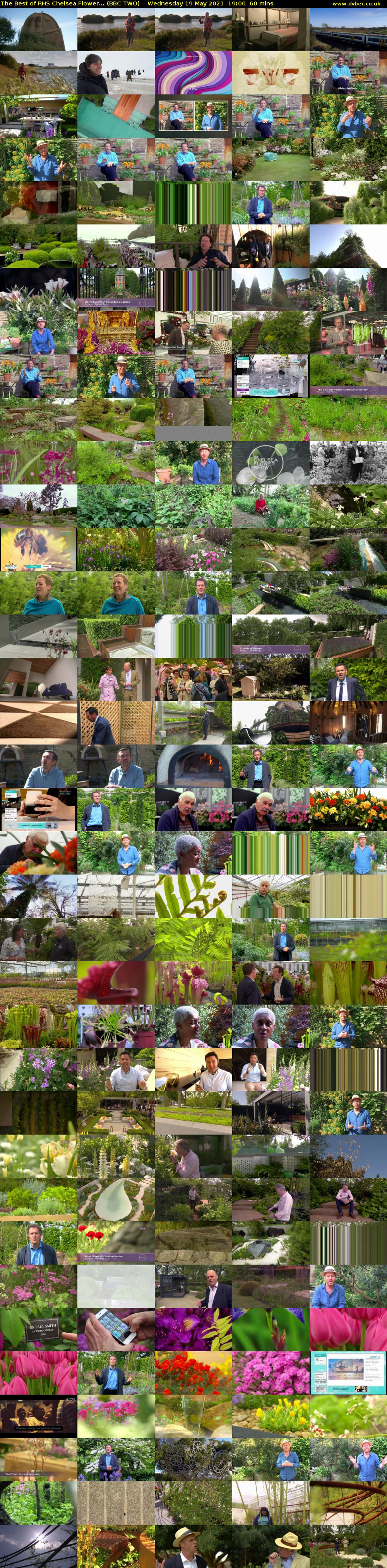 The Best of RHS Chelsea Flower... (BBC TWO) Wednesday 19 May 2021 19:00 - 20:00