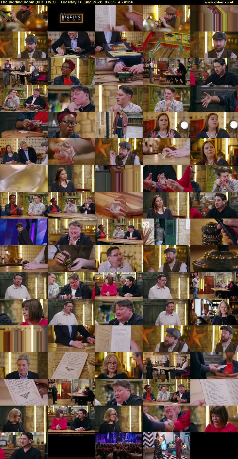 The Bidding Room (BBC TWO) Tuesday 16 June 2020 07:15 - 08:00