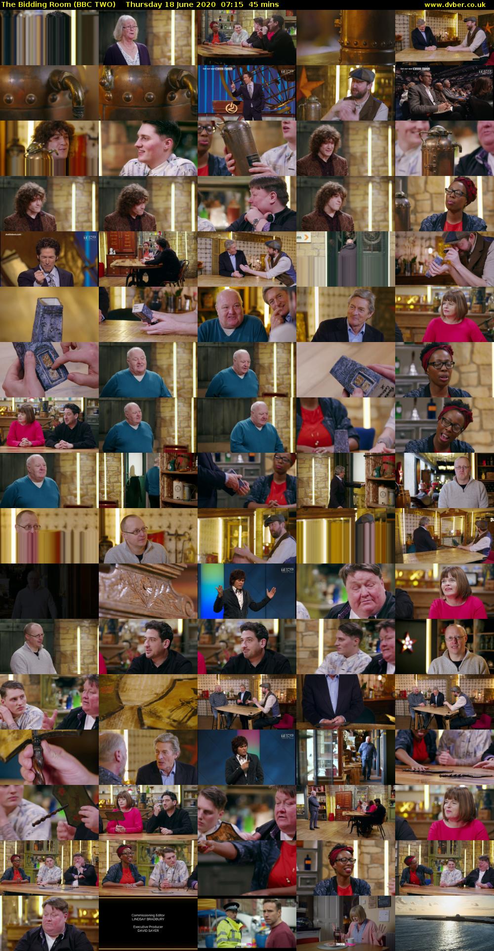 The Bidding Room (BBC TWO) Thursday 18 June 2020 07:15 - 08:00